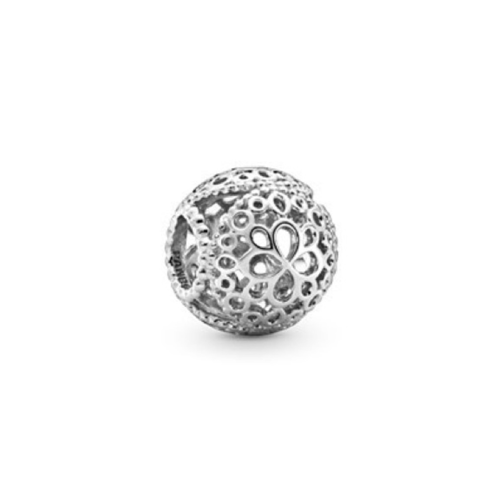 Authentic Pandora Openwork Flower Charm